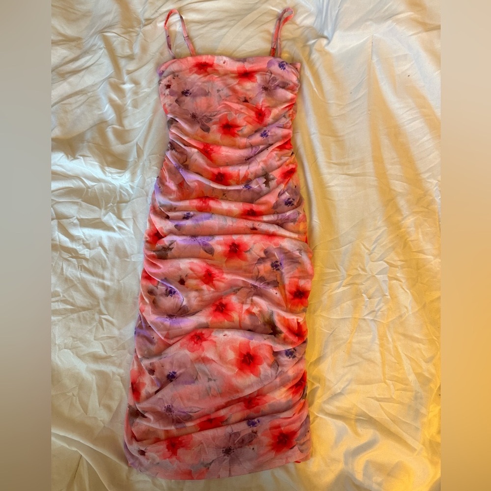Floral Windsor Slinky Dress Size Small